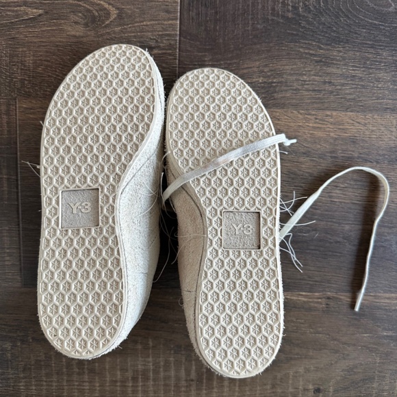 Adidas Y-3 Gazelle Off White Sashiko Men's Yohji Yamamoto Size 12 Retail $330 - Picture 11 of 13